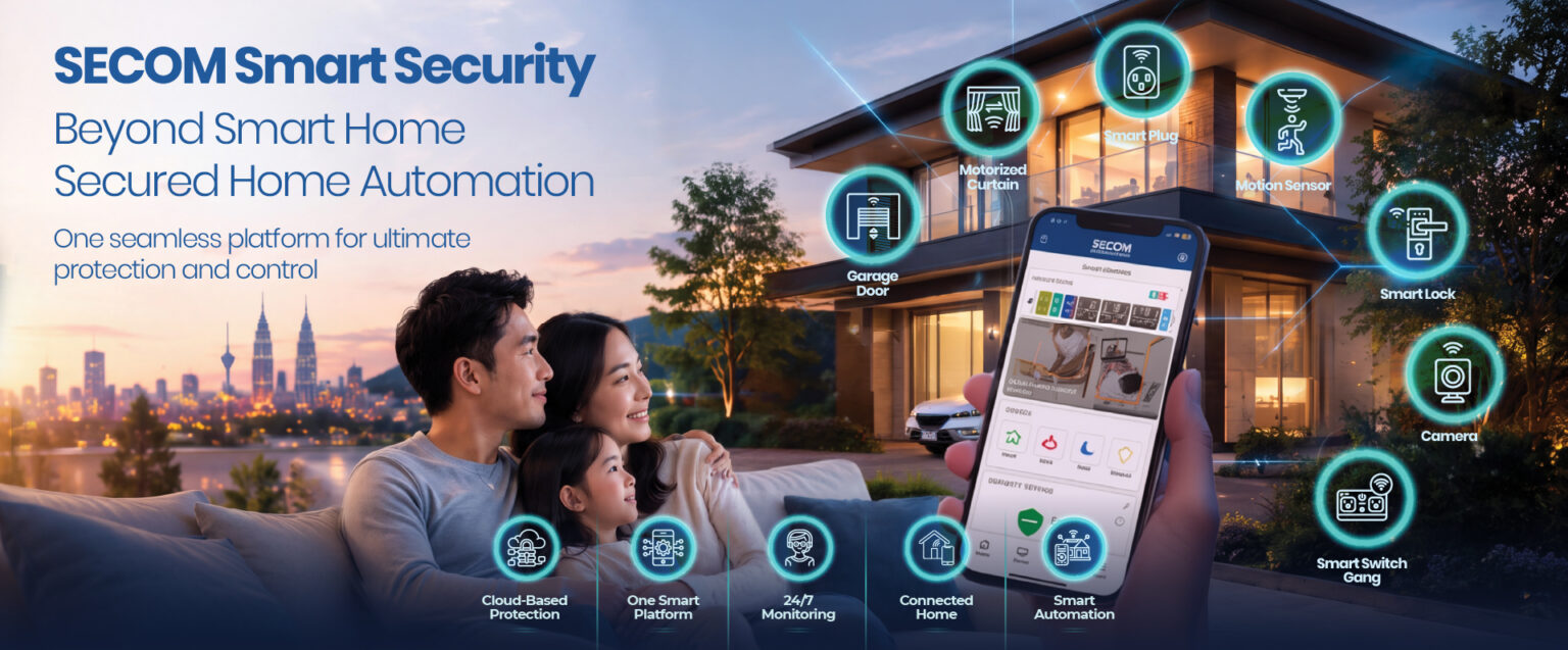 Smart Home Divice Home Automation - SECOM Smart Malaysia